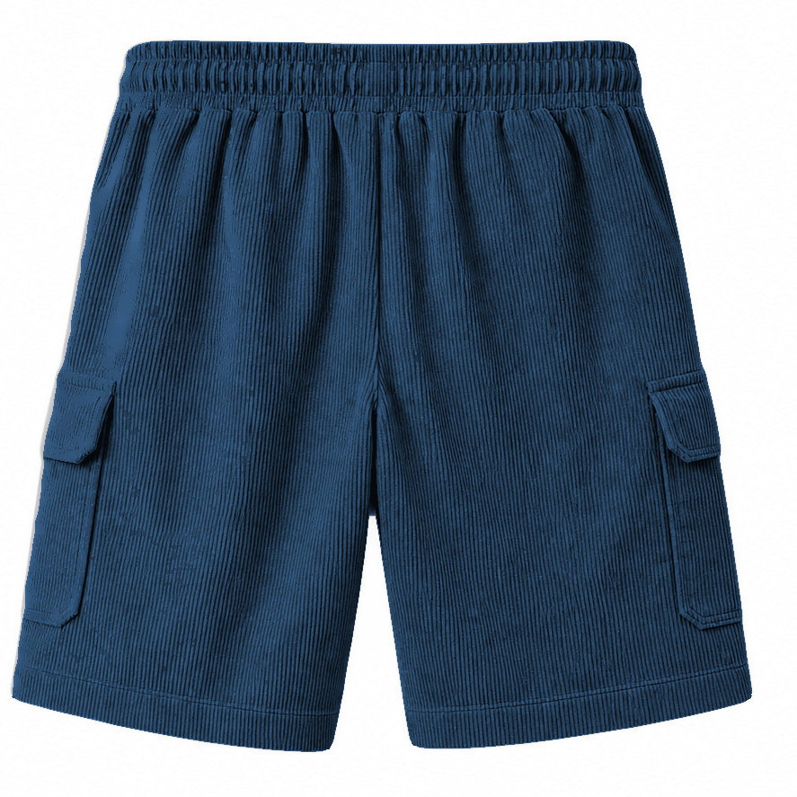 Big & Tall Corduroy Cargo Shorts Limited