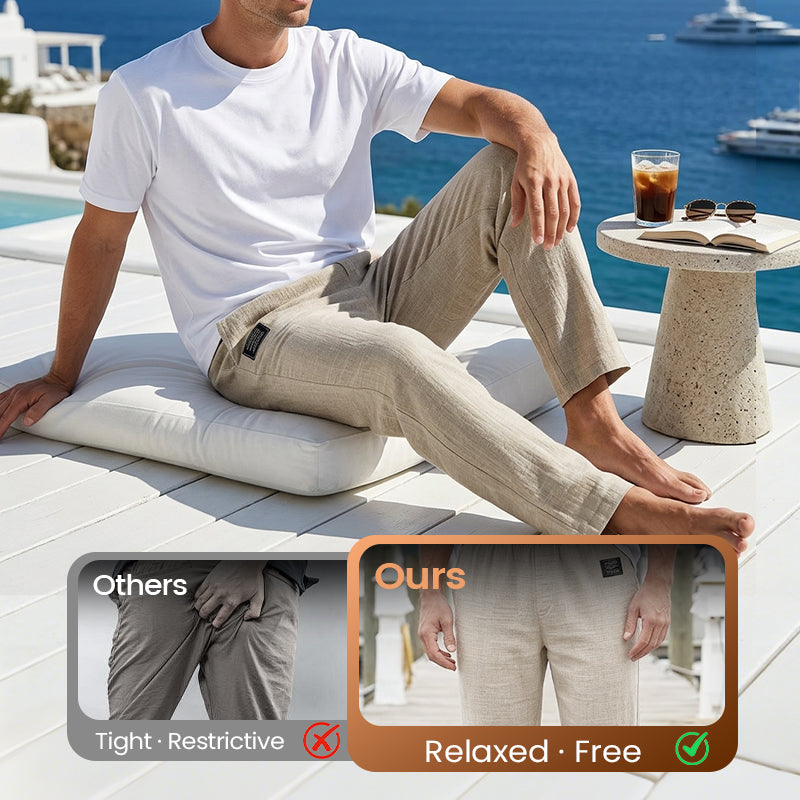 LAST DAY SALE 50% OFF!!Breathable Straight-Leg Trousers for Men
