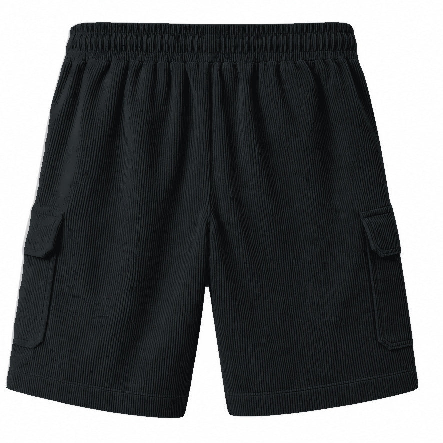 Big & Tall Corduroy Cargo Shorts Limited