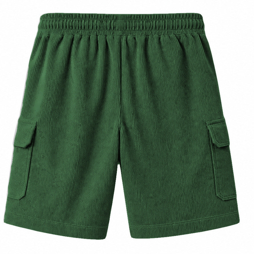 Big & Tall Corduroy Cargo Shorts Limited