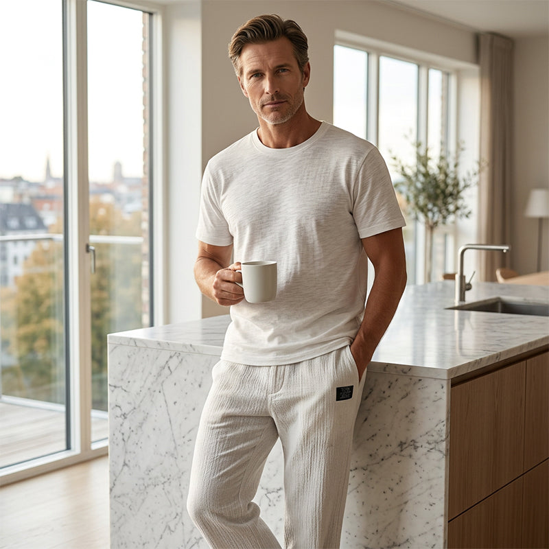 LAST DAY SALE 50% OFF!!Breathable Straight-Leg Trousers for Men