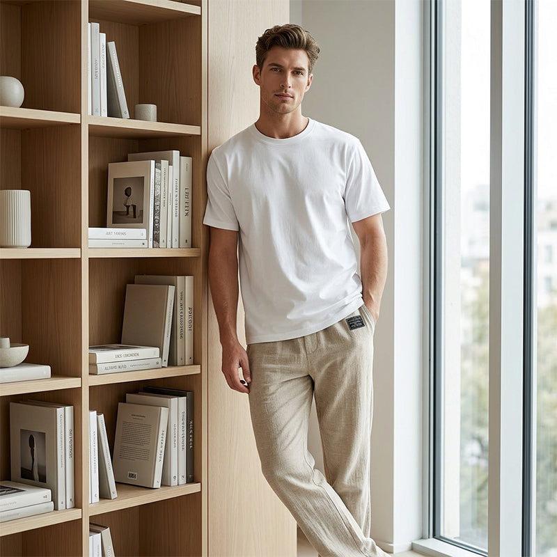 LAST DAY SALE 50% OFF!!Breathable Straight-Leg Trousers for Men