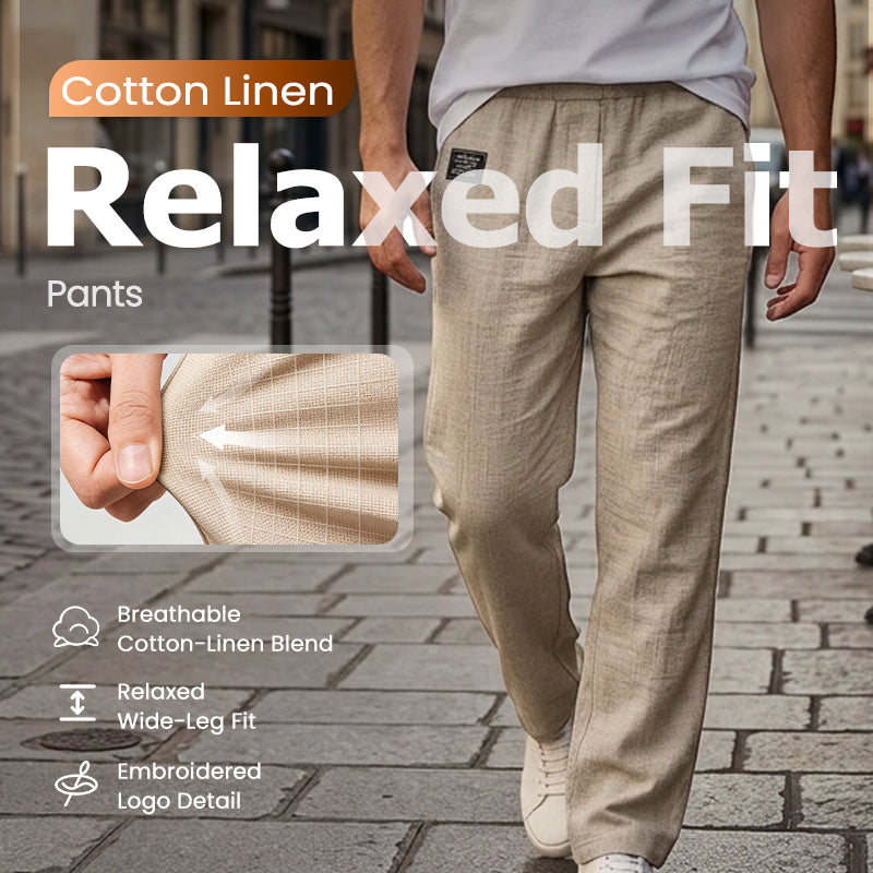 LAST DAY SALE 50% OFF!!Breathable Straight-Leg Trousers for Men