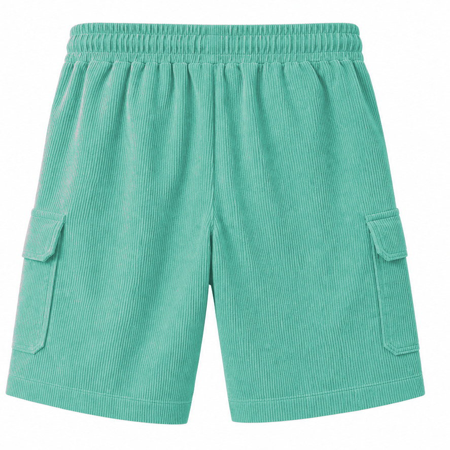Big & Tall Corduroy Cargo Shorts Limited