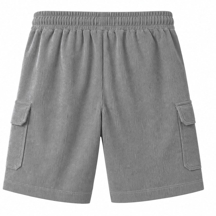 Big & Tall Corduroy Cargo Shorts Limited