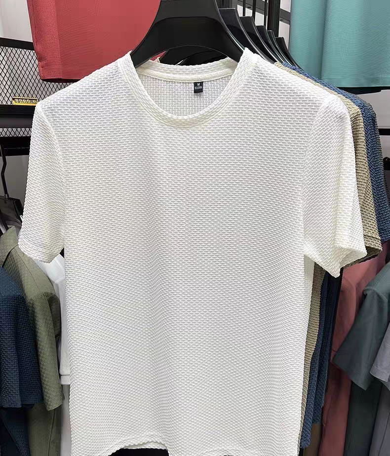 Woven Crest Imported T-Shirt
