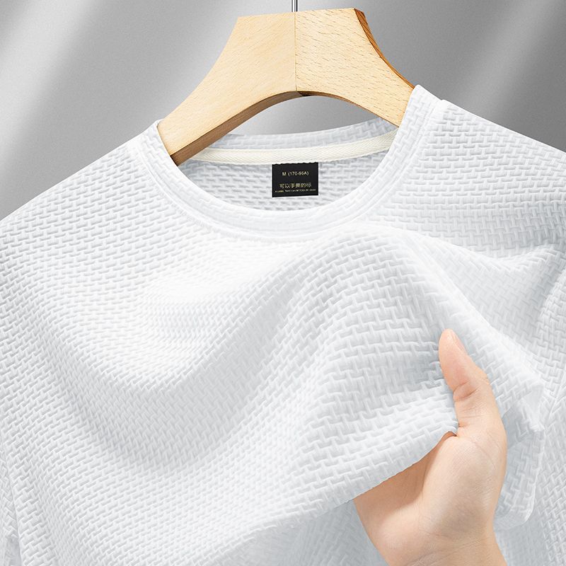 Woven Crest Imported T-Shirt