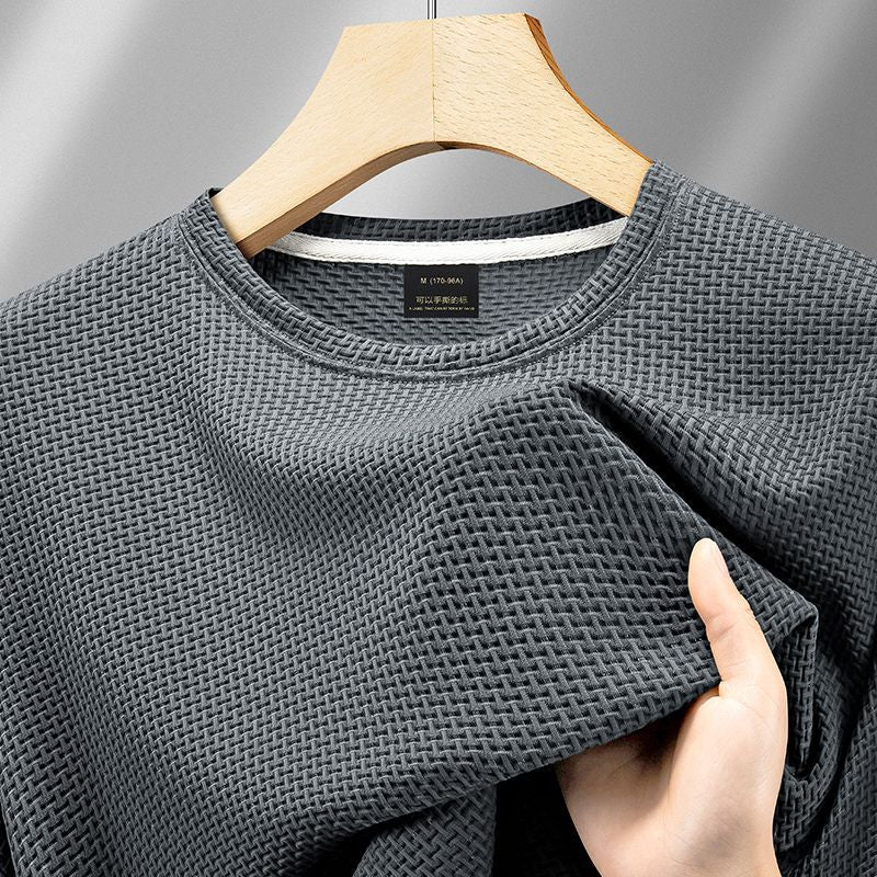 Woven Crest Imported T-Shirt