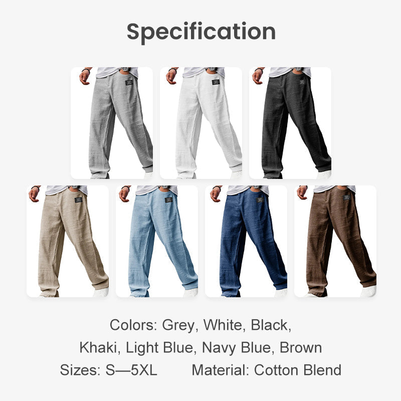 LAST DAY SALE 50% OFF!!Breathable Straight-Leg Trousers for Men