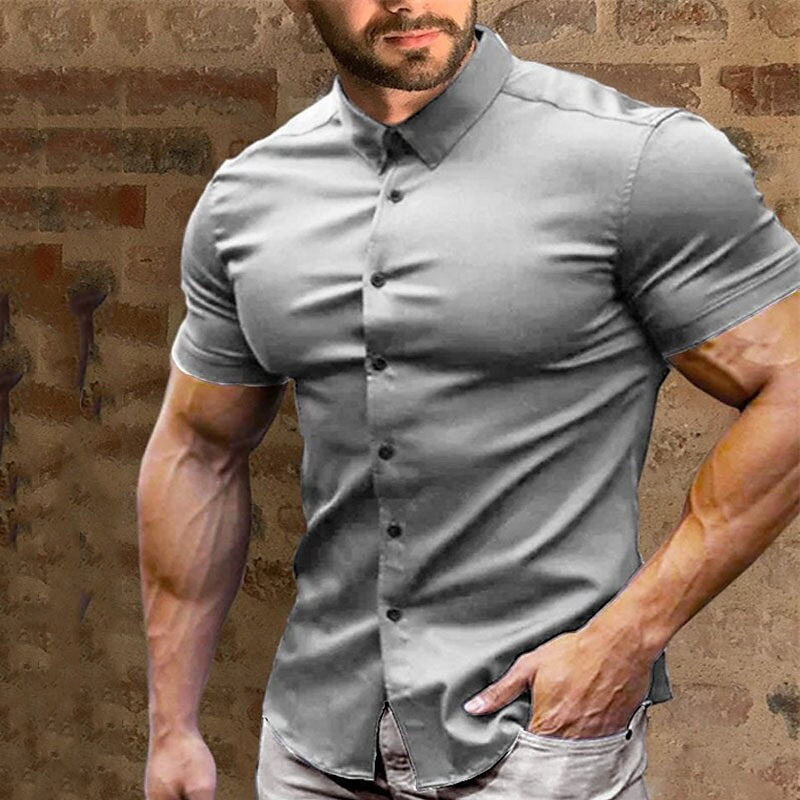🏖️Summer cool-down deal: just $29.95! 😎🇬🇧  Men's Non-Iron Shirts – Wrinkle-Free, Comfortable All Day & Perfect for Business or Casual👔✨